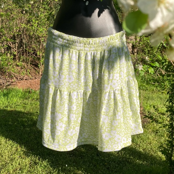 XL Mini Skirt Elastic Waistband MiniSkirt Xtra Large Stretchy Micro Skirt - Picture 3 of 7